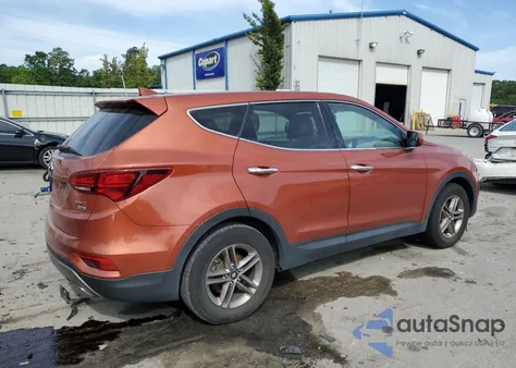 2017 Hyundai Santa Fe Sport from USA, damaged, VIN 5XYZTDLB0HG439479